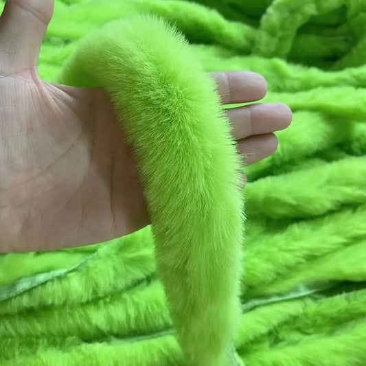 Weihnachtsbaum Girlande in Grinch grün